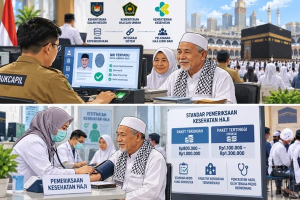 Pemerintah RI Tetapkan Standar Acuan Biaya Pemeriksaan Kesehatan Haji