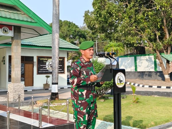 Kasdim 1425/ Jeneponto  Tekankan Tanggung Jawab Prajurit Dibalik setiap Penugasan