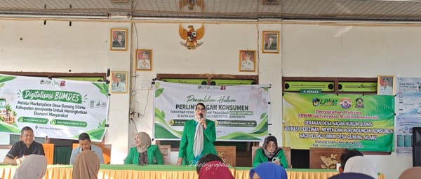 Dosen Fakultas Hukum UMI  Makasar Gelar Penyuluhan Literasi Hukum dan Keuangan
