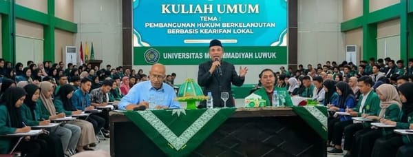 Pembangunan Hukum Nasional Perlu Akomodasi Nilai Kearifan Lokal