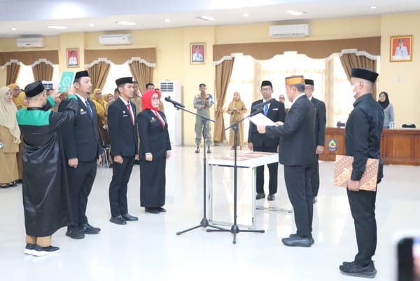 Bupati Jeneponto Lantik Tiga Pejabat, Tekankan Inovasi dan Keterbukaan terhadap Kritik