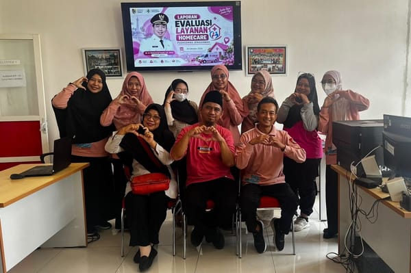 Optimalkan Layanan Kesehatan, Bapenda Jember Bersama Puskesmas Jenggawah Evaluasi Capaian Home Care