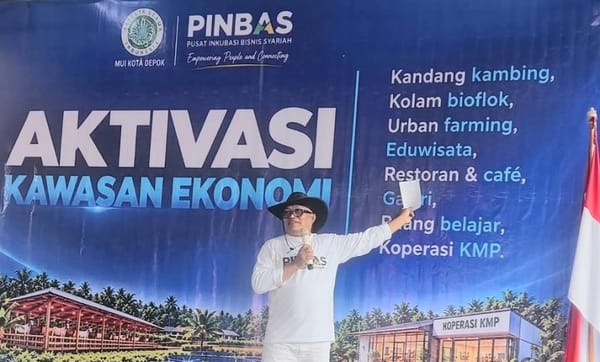 Pinbas MUI Depok Sulap Lahan 14,7 Hektar di Tapos jadi Kawasan Ekonomi Produktif.