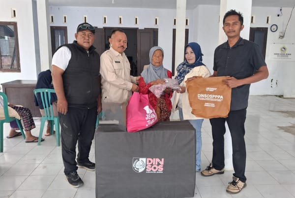 Pemkab Jember Salurkan Bantuan Sosial untuk Warga Sukorambi