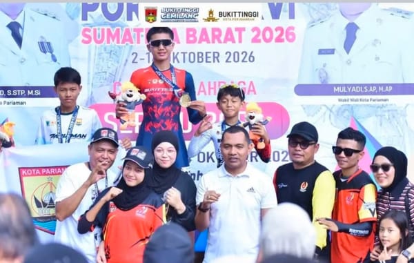 Atlet Sepatu Roda Bukittinggi Borong 3 Emas Porprov XVI Sumbar 2026