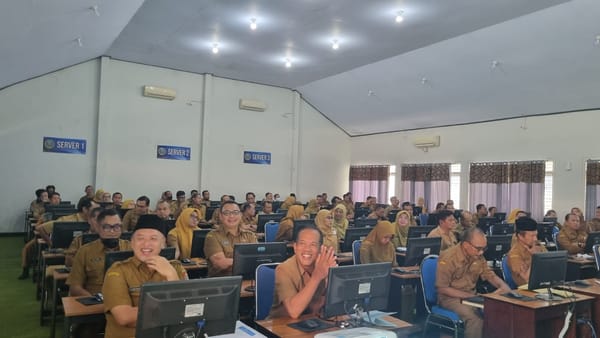 BKPSDM Pemkab Jember dan Kantor Regional II BKN Jawa Timur Gelar Profiling ASN, Diikuti 1.746 Peserta