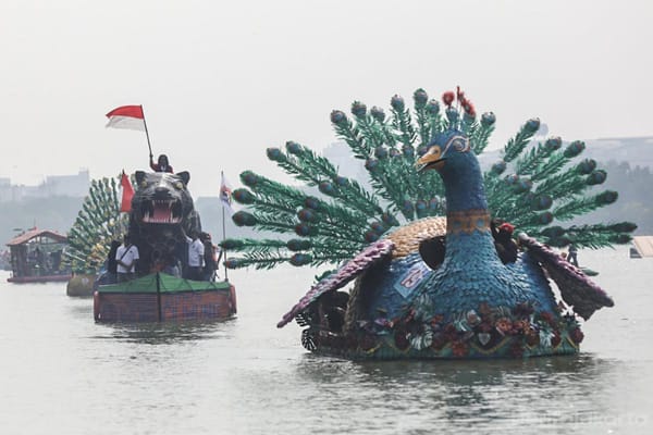 Perahu Hias, Festival Cilung Ajak Warga Cintai Lingkungan