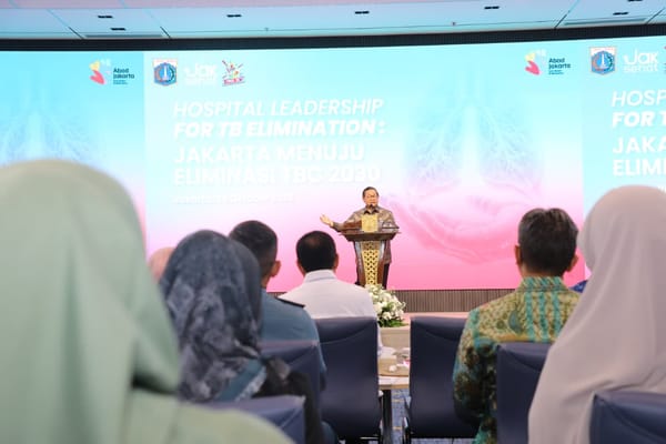 Pramono Minta Rumah Sakit Perkuat Penanganan TBC Menuju Eliminasi 2030