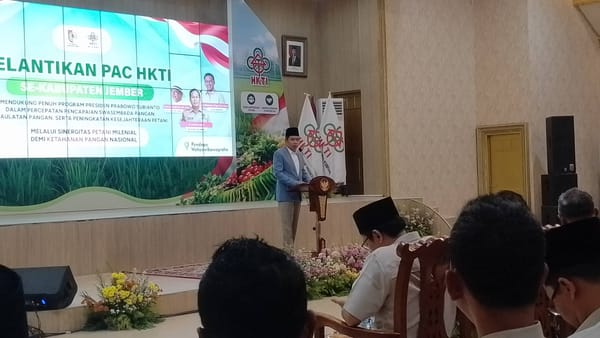 Bupati Jember Ajak HKTI Perkuat Sinergi,  Majukan Sektor Pertanian dan Wujudkan Swasembada Pangan