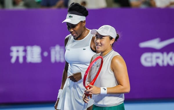 Langkah Janice Tjen/Venus Williams Terhenti Pada Babak Semifinal Guangzhou Open 2026.