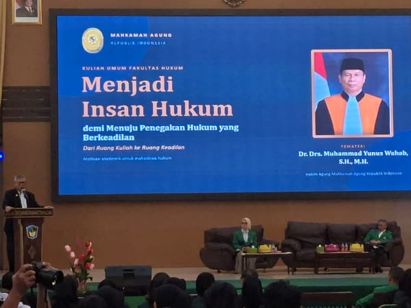 Mahasiswa Fakultas Hukum Umi Makasar Harus Percaya Diri